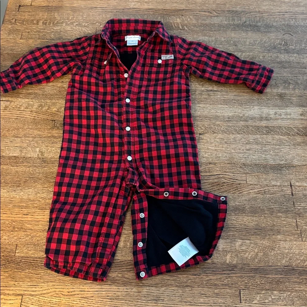 Two Ralph Lauren Long Sleeve Coveralls Size 9 Months Like new!